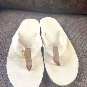Men’s Hemp Rainbow Flip Flops